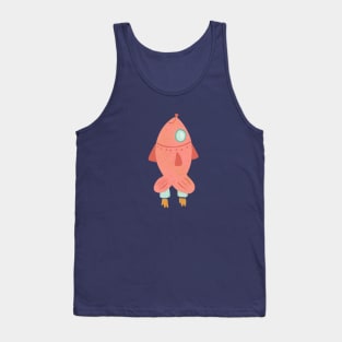 Fish Rocket Tank Top